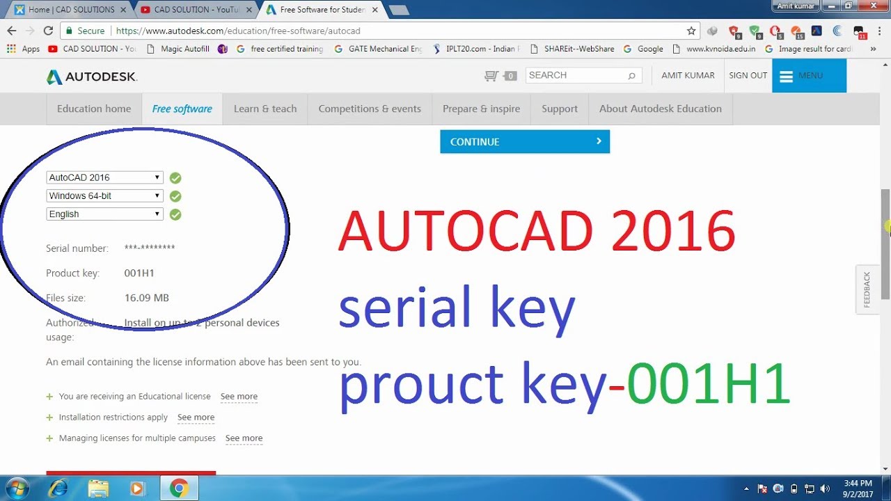 product key autodesk 2019
